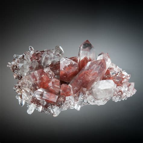 Red Phantom Quartz - March 2017 | McDougall Minerals