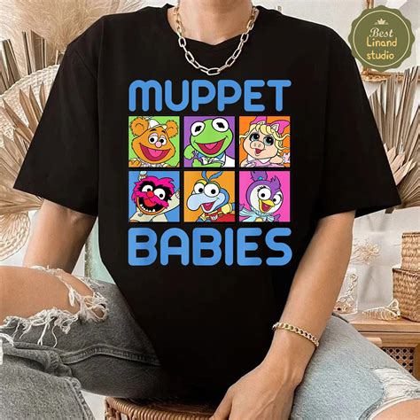 Muppet Shirt Muppet Babies Shirt Disney the Muppets Group - Etsy