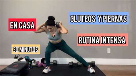 Rutina Intensa De Gl Teos Y Piernas En Casa Minutos Youtube