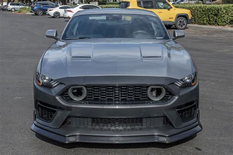 Mustang Mach 1 Style Conversion Front Bumper With Led Grille Unpainted