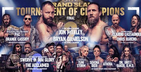 Aew Grand Slam Dynamite Results Spoilers Sees Of