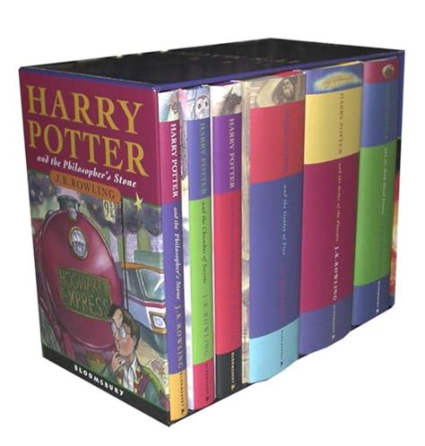 Harry Potter UK/Bloomsbury Publishing Vol 1-6 Children's Edition Boxed ...