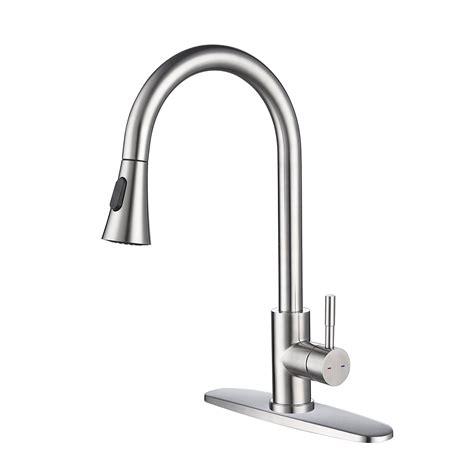 Brushed Nickel Pullout Kitchen Faucet – Things In The Kitchen