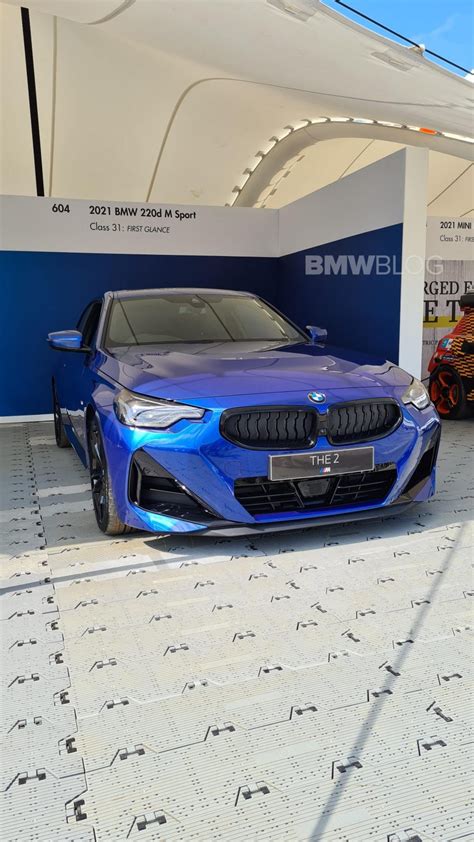 2022 Bmw 220d M Sport Package In Portimao Blue Live From Goodwood Festival Of Speed