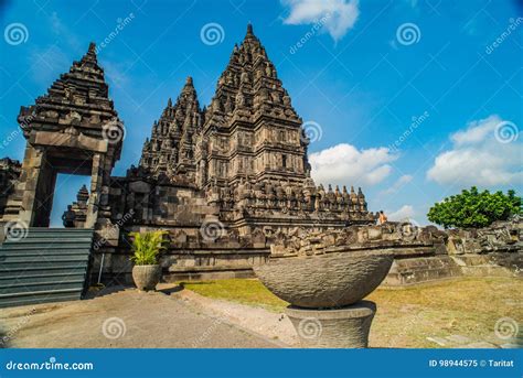 Prambanan Or Candi Rara Jonggrang Is A Hindu Temple Compound In Java