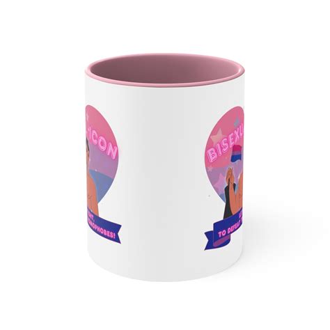 Mulan Li Shang Bisexual 11 Oz Mug Bisexual Flag Lgbtq Coffee Cup