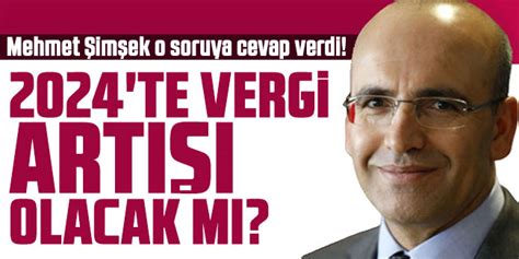 Mehmet Im Ek O Soruya Cevap Verdi Te Vergi Art Olacak M