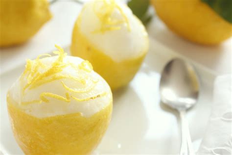 Recette sorbet citron fait maison sans sorbetière