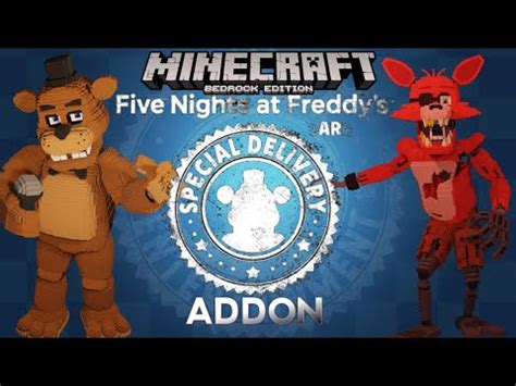 Fnaf Ar Special Delivery Addon Pre Beta Minecraft Bedrock Edition