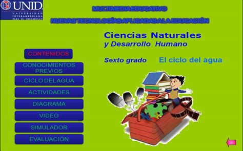 El Ciclo Del Agua Ciencias Naturales Y Desarrollo Humano Sexto Grado