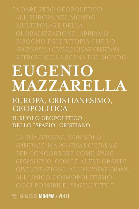 Europa Cristianesimo Geopolitica Il Ruolo Geopolitico Dello Spazio