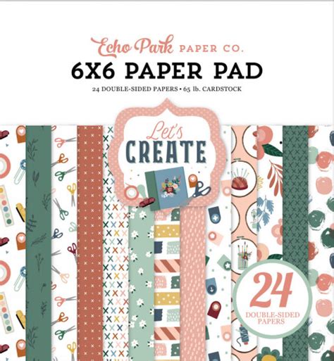 Lets Create 6x6 Paper Pad Bastel Welt Schobes