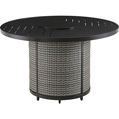 Agio 5-Piece Multiple Colors/Finishes Wicker Patio Dining Set at Lowes.com