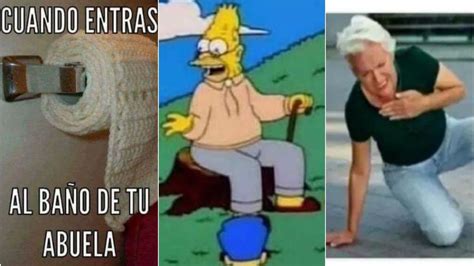 Estos son los MEJORES memes del Día del Abuelo Ya no hay respeto El