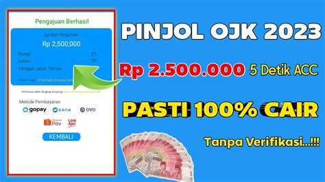 Aplikasi Pinjol Resmi OJK Cepat Cair 2023 Limit Besar Tenor Panjang