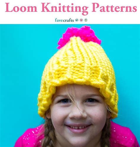 25 Loom Knitting Patterns | FaveCrafts.com