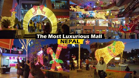 Walking Inside The Most Luxurious Shopping Mall In Nepal Christmas