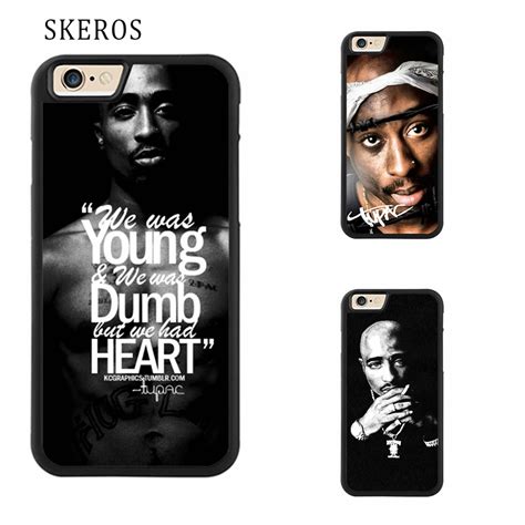 SKEROS 2Pac Tupac Shakur 6 Full Protective Cover Phone Case For Iphone