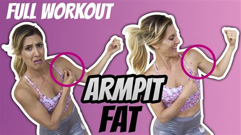 Armpit Fat Workout [full Workout Follow Along With 5lb Dbs] Live