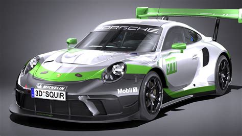 Porsche 911 Gt3r 2023 Modelo 3d 159 3ds C4d Fbx Lwo Ma Obj Max Free3d