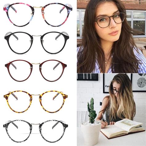 Buy Mens Womens Nerd Glasses Clear Lens Eyewear Unisex Retro Eyeglasses Spectacles At Affordable