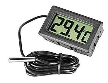 Erh India Mini Lcd Digital Thermometer Sensor Wired For Room Temperaure