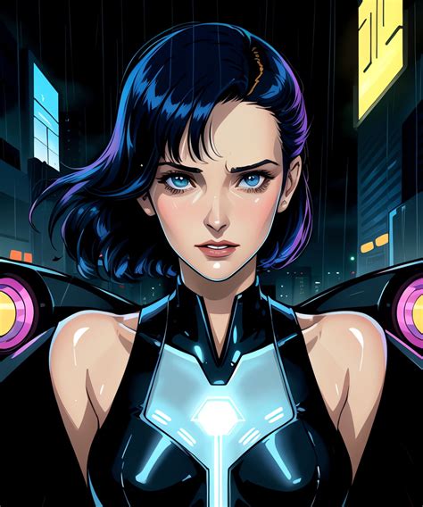 Blade Runner anime Winona Ryder