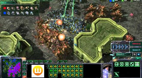 StarCraft 2 SC224 DIMAGA Z Vs Strelok T On Lost Temple Part 2