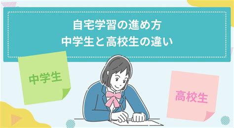 自宅学習の進め方｜中学生と高校生の違い 【公式】id学園高等学校生徒の個性を日本で1番大切にする通信制高校