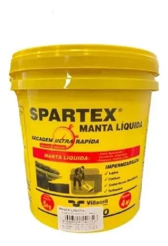 Manta Para Laje Com Vazamento - Manta Líquida Emborrachada P/ Laje E Telhas C/ Vazamento 5kg | Frete grátis