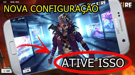 Como Tirar Os LAGS e Travamentos Depois Da ATUALIZAÇÃO Do FREE FIRE