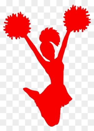 Cheerleader Silhouette Clip Art, Transparent PNG Clipart Images Free ...