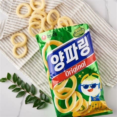 Jual Nongshim Onion Rings Snack Korea Gr Shopee Indonesia