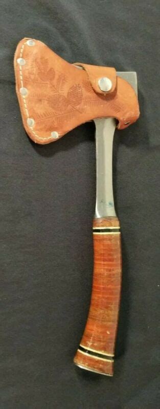 Vintage Estwing Hatchet No 1 With Leather Sheath Excellent Condition