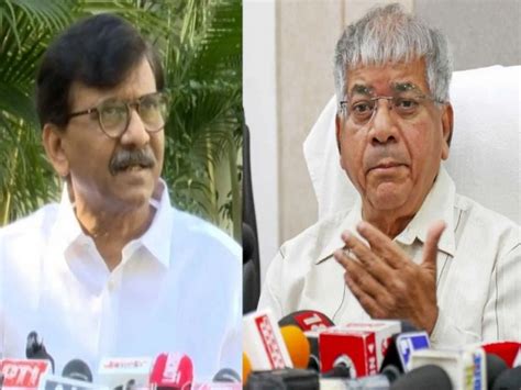 How Many Lies Will You Tell Prakash Ambedkar Attacks Sanjay Raut