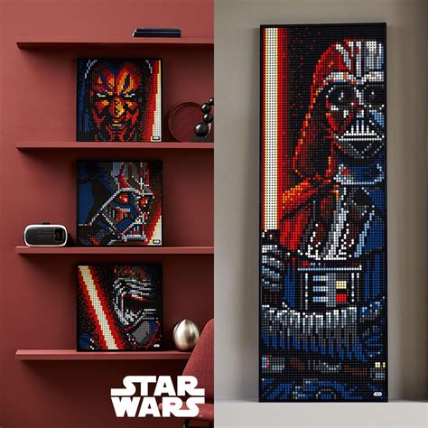 Lego Releases New Star Wars Mosaic Build 1 Set Can Build Darth Maul