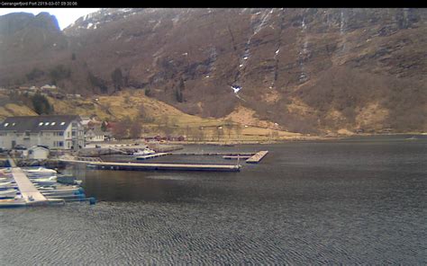 Webcam Geiranger Geirangerfjord Cruise Port Webcam Galore