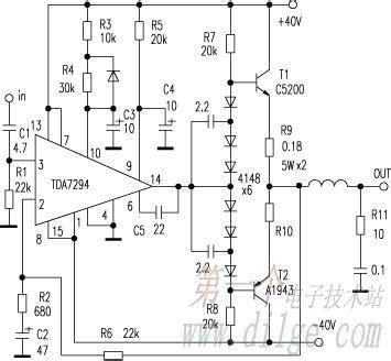 Another Electronics Circuit Schematics Diagram High Power Output