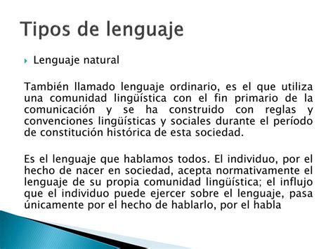 Ppt Niveles Y Tipos De Lenguaje Powerpoint Presentation Free Download Id5390832