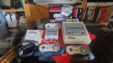 Snes Nintendo Classic Mini Unboxing Australia Youtube