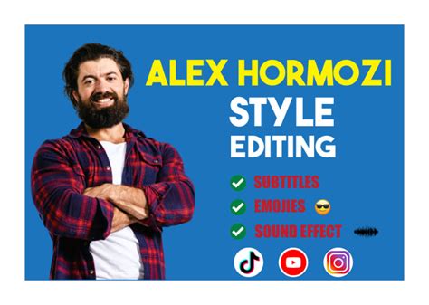 Edit Your Youtube Shorts Ig Reels In Alex Hormozi Style By Zubair