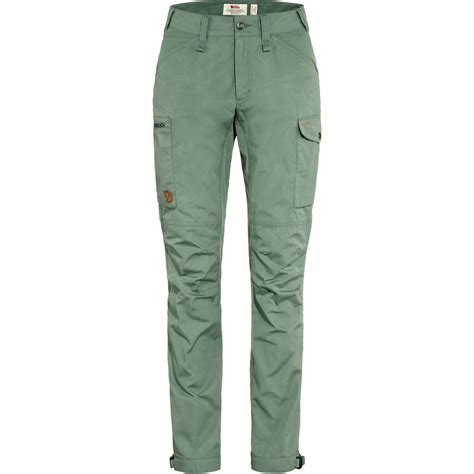 Fj Llr Ven Kaipak Trousers Curved Women Patina Green Bike