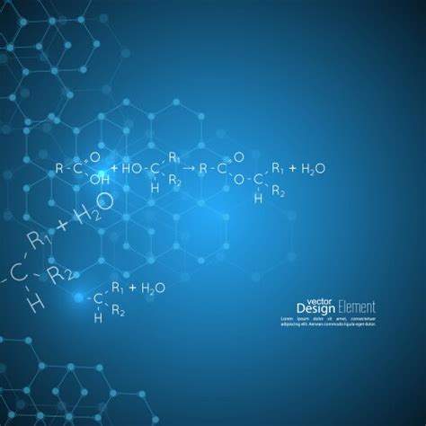 Dna Structure In Blue Background Royalty Free Vector Image