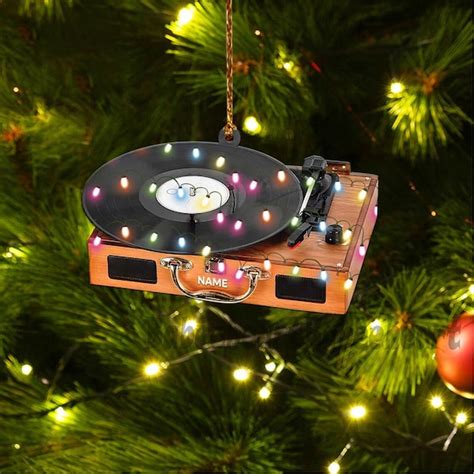 Vinyl Record Christmas Ornament Etsy