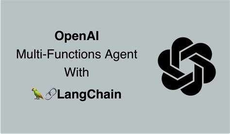 Openai Multi Functions Agent This Article Showcases How An By Cobus Greyling Medium