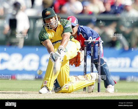 australias andrew symonds stock photo alamy