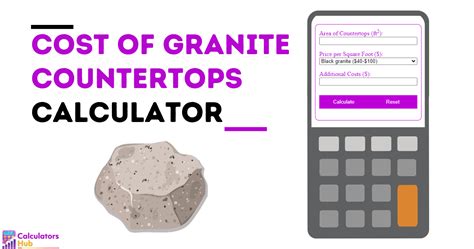 Cost Of Granite Countertops Calculator Online