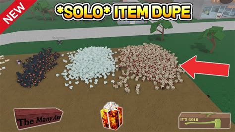 How To SOLO Item Dupe New Method Lumber Tycoon 2 ROBLOX YouTube