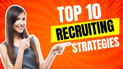 Top 10 Recruiting Strategies Every Hr Professional Should Know Staffactory