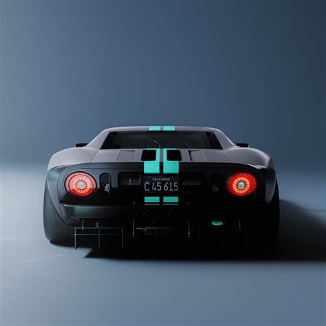 2048x2048 Ford Gt Rear Ipad Air Hd 4k Wallpapersimagesbackgrounds